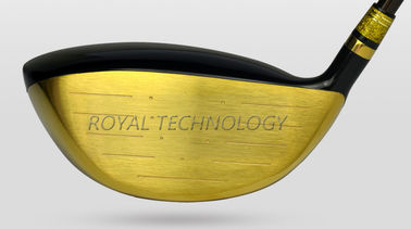 Macchina di rivestimento di vuoto di PVD sui prodotti di Inox, oro placcato per le parti dei ferri di golf