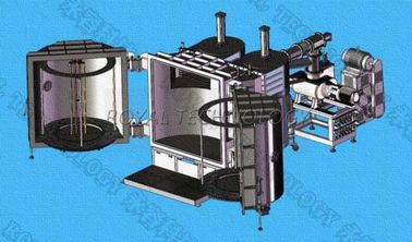 Sistema di deposito del film sottile di PVD che farfugliano e vuoto d'evaporazione del termale che ricopre l'alta macchina di rivestimento di produttività PVD
