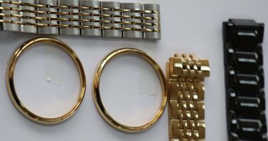 Servizi del rivestimento di vuoto della catena di orologi dell'acciaio inossidabile PVD, arco che placca il fornitore della Cina di servizio del rivestimento dell'oro di Rosa