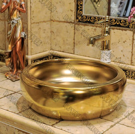 Attrezzatura ceramica del rivestimento dell'oro della toilette, macchina di placcatura del bacino dell'oro della latta