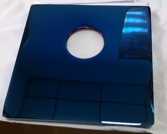Rivestimento blu sulle parti di metallo, servizio blu d'ottone di colore PVD del rivestimento della lega PVD