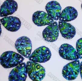 Il servizio colorato decorativo del rivestimento di PVD, le perle di vetro, cristallo parte i rivestimenti decorativi di PVD