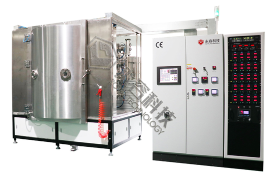Un buon prezzo. PVD TiN Nitruro di titanio attrezzatura di rivestimento vuoto per vetro in linea
