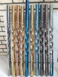 Un buon prezzo. Metal i servizi del rivestimento di vuoto PVD dei tubi oro/di Rosa per i montaggi del bagno in linea