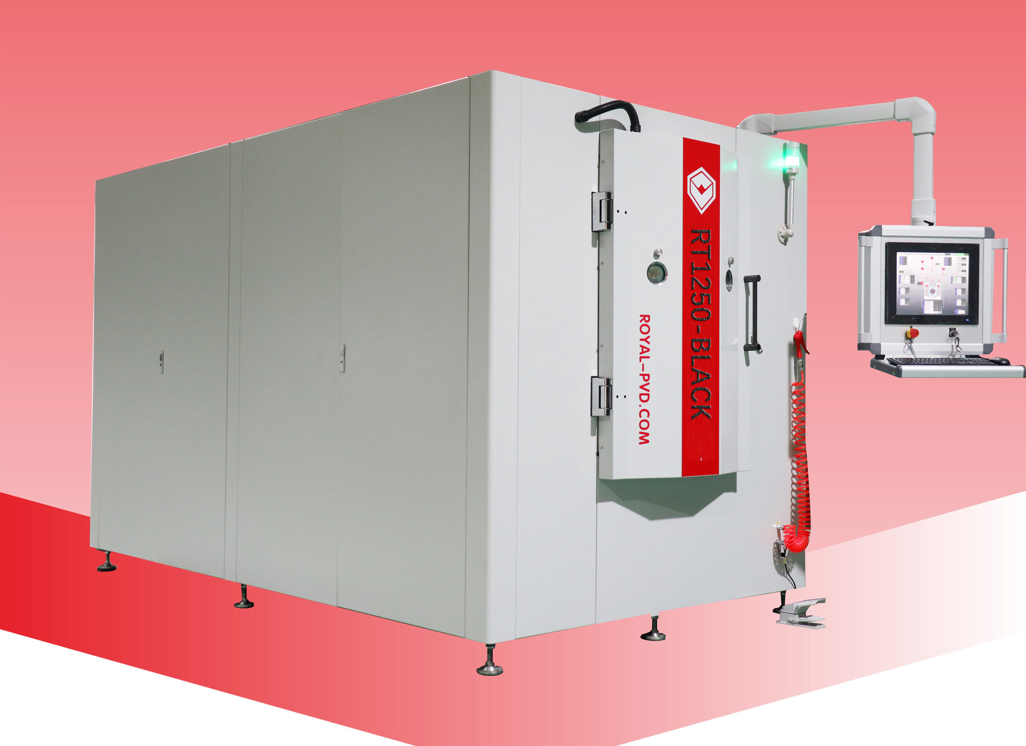 Macchine per rivestimento nero a getto CrN, attrezzature per rivestimento nero TiCN