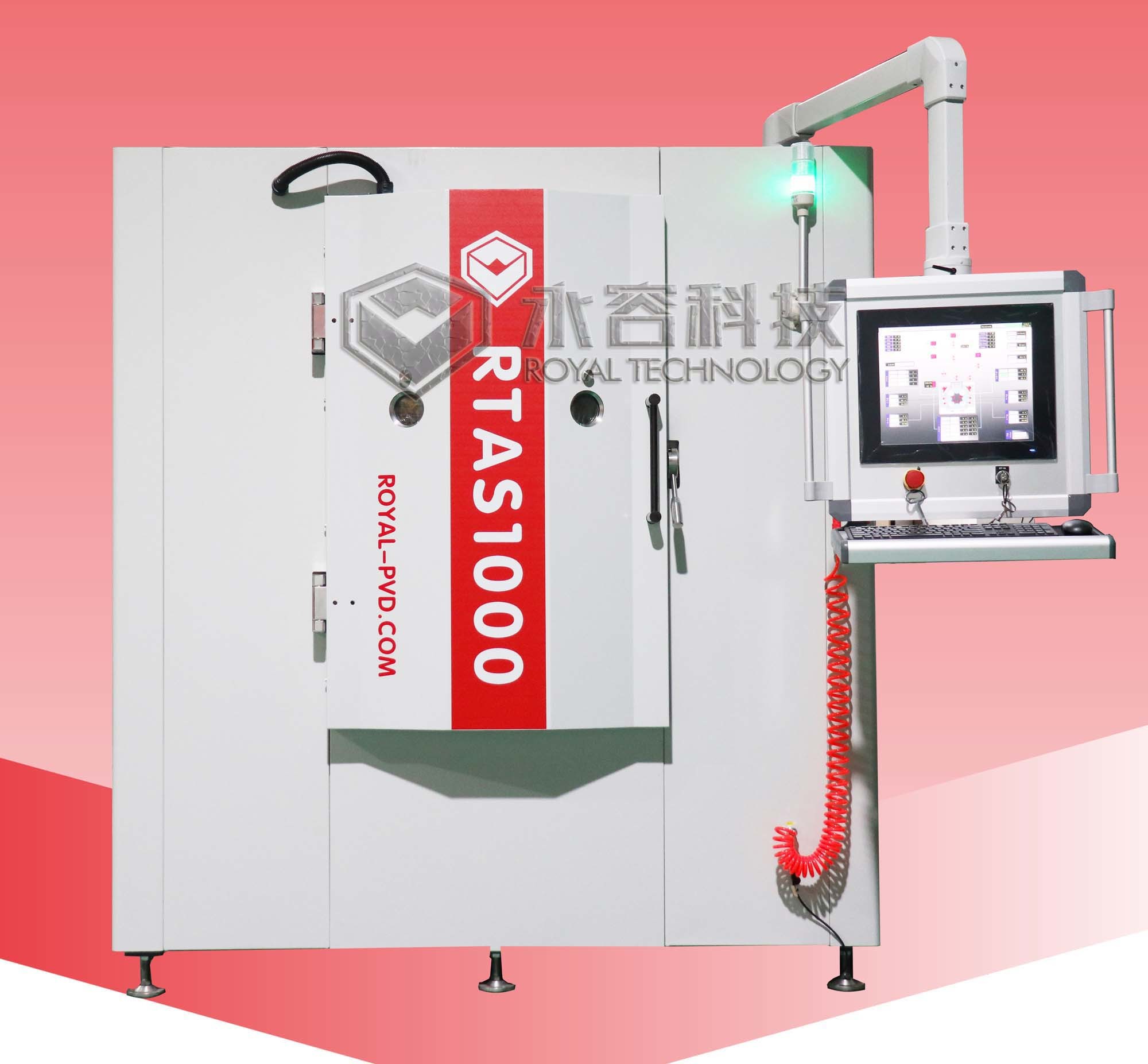 Macchina per rivestimento di tantallo con sputtering a magnetron DC