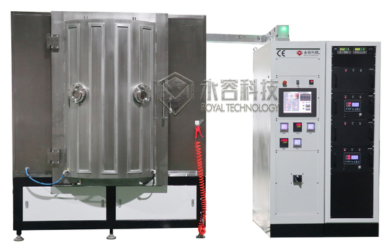 Un buon prezzo. PVD Magnetron Sputtering Chrome Coating Machine su ruote in lega di alluminio per automobili in linea