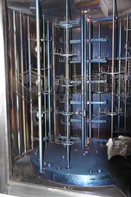 Sistema di rivestimento decorativo PVD per macchina per il rivestimento del vetro ad alto vuoto