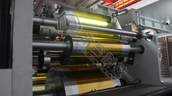 Un buon prezzo. Macchine per la deposizione di metalli a vuoto in alluminio a rotolamento a rotolamento in linea