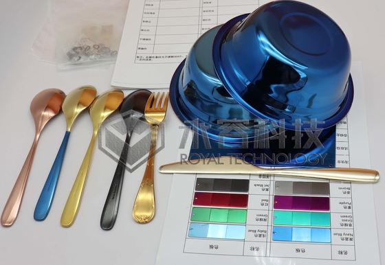 Un buon prezzo. Macchina per rivestimenti decorativi PVD, colore oro PVD, colore blu PVD in linea
