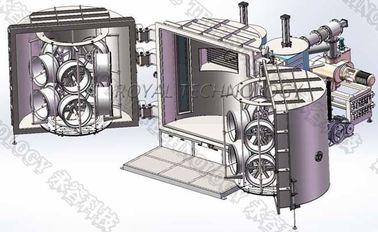 Un buon prezzo. La macchina automobilistica di placcatura della ruota PVD, automobile borda PVD Chrome che farfuglia l'unità del rivestimento di vuoto in linea