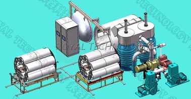 Un buon prezzo. Unità termica del rivestimento di evaporazione di PVD, anti sistema di rivestimento UV di evaporazione delle visiere del casco in linea
