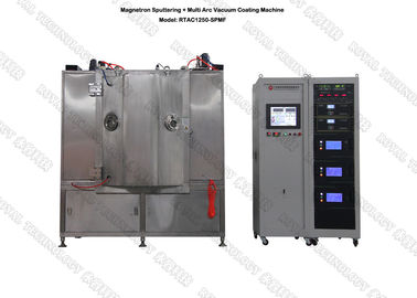 Un buon prezzo. Magnetron di MF che farfuglia la macchina di rivestimento, MF che farfuglia la pianta di emulsione nera, TiCN nerastro, dispositivo a induzione di vuoto del film di CrC in linea