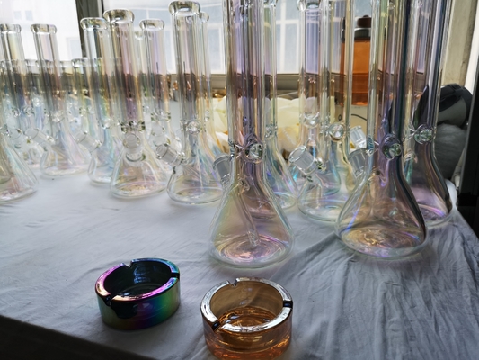 Rivestimenti per shisha in vetro arcobaleno PVD