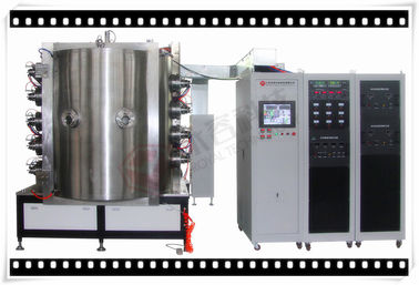 Un buon prezzo. Attrezzatura di vetro di doratura della latta di PVD, macchina di placcatura dello ione di vuoto di PVD per ceramico e di vetro in linea