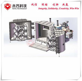 Un buon prezzo. Nero Chrome Magnetron Sputtering Equipment Macchina per la cromatura dura della ruota dell'auto in linea