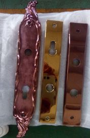 Macchina di placcatura dello ione della maniglia di porta dell'oro di Rosa, attrezzatura di titanio del rivestimento del nitruro PVD