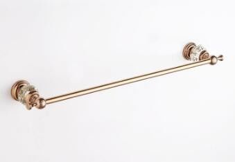 Placcatura dell'oro PVD di Rosa per gli accessori d'ottone fissati al muro del bagno