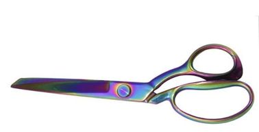 Un buon prezzo. Servizi del rivestimento dei metalli di forbici dell'acciaio inossidabile, placcatura di titanio dell'arcobaleno, ad emulsione biocompatibile basata a Ti in linea