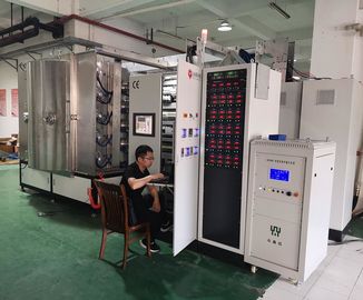 Un buon prezzo. L'ABS parte la macchina di rivestimento di vuoto dell'oro PVD della latta, attrezzatura decorativa del rivestimento dell'arco catodico sulle parti dell'ABS in linea