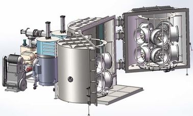 Un buon prezzo. Macchina di cromatura di PVD, forte film di adesione sulla ruota/hub automobilistici, macchina di placcatura di cromo delle ruote di automobile PVD in linea
