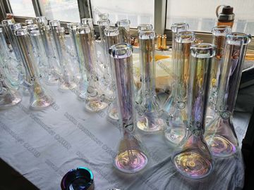 Un buon prezzo. Macchina di rivestimento di vetro dell'arcobaleno di Shisha TiO, candeliere a cristallo, attrezzatura di cristallo ambrata del rivestimento di illuminazione, placcatura dell'arco in linea