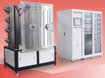 La macchina di doratura di PVD, la macchina di placcatura dello ione per metallo e l'ABS parte, sistema di doratura della latta di PVD sull'ABS Chrome parte