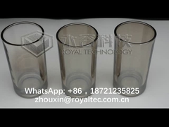 Rivestimento di colore del cognac di PVD sulla cristalleria