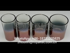 Rame di PVD - rosegold su cristalleria