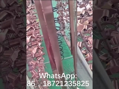 La prima macchina di PVD costruita nel rivestimento d'ottone dei rubinetti del sanitaryware- dell'Africa Tunisia SOPAL