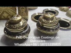 Macchina per la verniciatura in oro a due lati Riflessione del colore oro, forte adesione Rivestimento in oro TiN