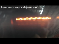 Apparecchiatura di metallizzazione a vuoto da rotolamento a rotolamento di rete di alluminio